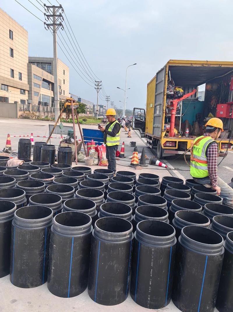温泉管道短管置换