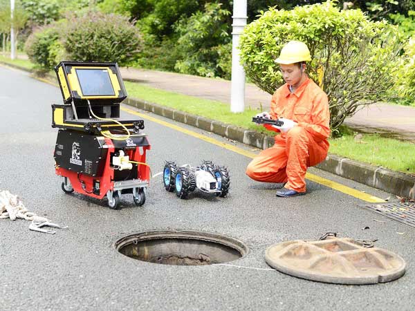 温泉管道机器人检测